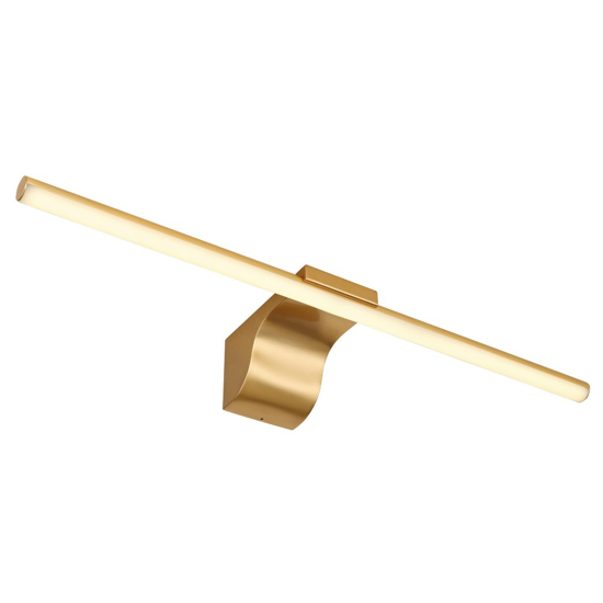 Applique oro per specchio da bagno led 4000k 