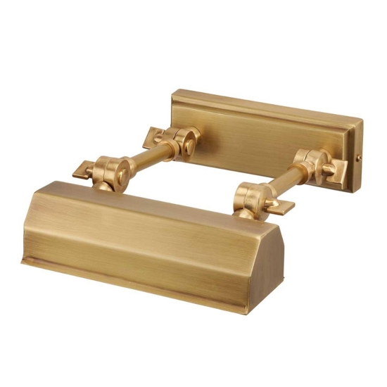 Applique da bagno ottone anticato 