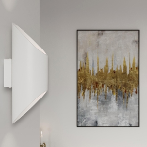 Applique da interno per pareti bianco moderna