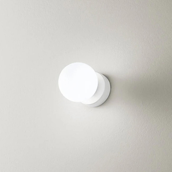 Perenz maga applique da bagno sfera vetro 15cm