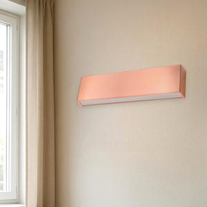 Applique rame led 14w 3000k box w1 mono emissione linea light