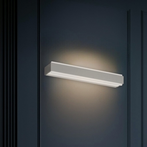 Top light applique bios grigia rettangolare led 24w 3000k 4000k