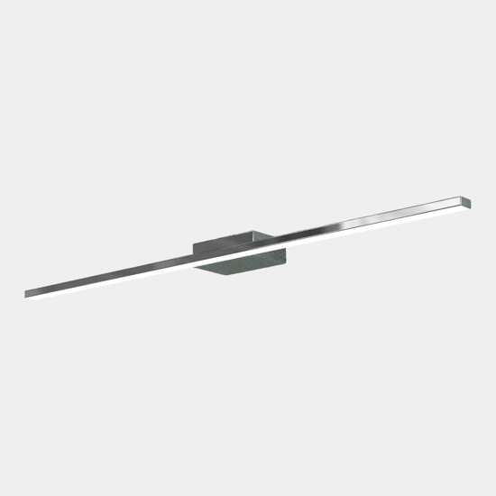 Applique per specchio da bagno 11w 4000k cromato toplight