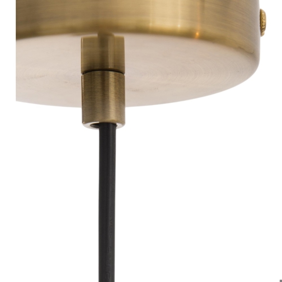 Lampadario per comodino camera da letto dorato 