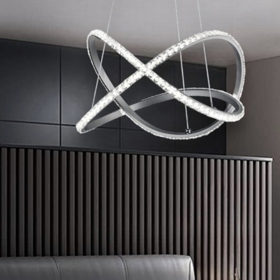 Lampadario stanza da letto led 3000k rgbw dimmerabile