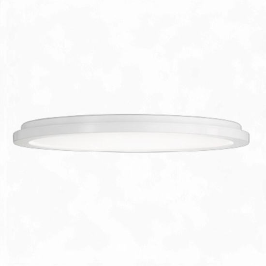 Plafoniera da bagno 24w 3000k rotonda bianca dimmerabile ip44