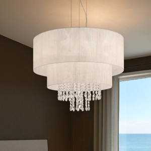 Opera sp4 lampadario stanza da letto 4 luci bianco ideal lux