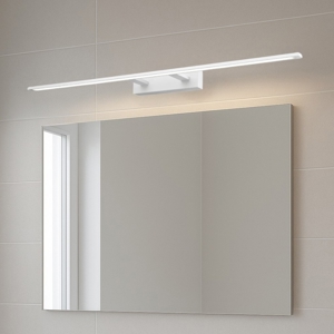 Applique specchio bagno 96cm bianco led 30w 3000k