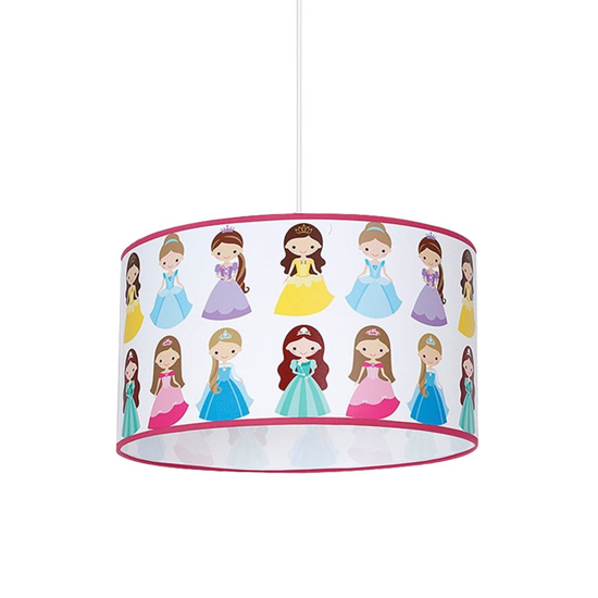 Lampadario principesse per la camera da letto bambina