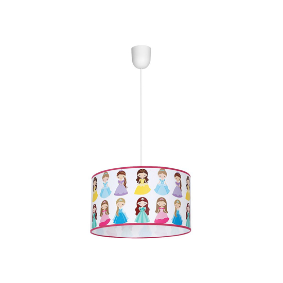 Lampadario principesse per la camera da letto bambina