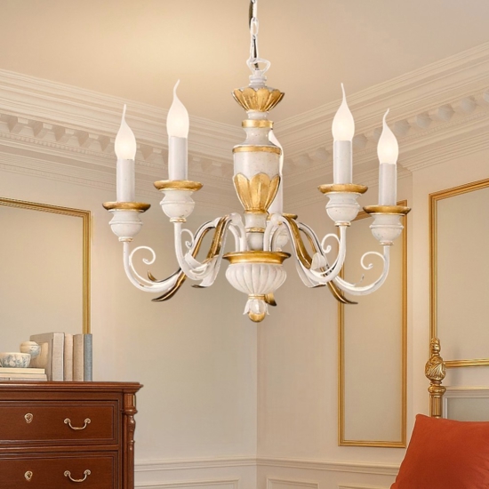 Ideal lux firenze sp5 lampadario cinque luci classico per camera da letto