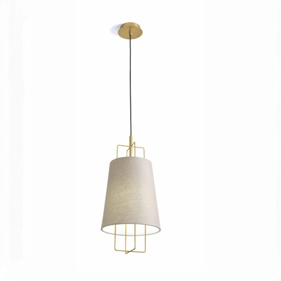 Miloox pyra lampadario in tessuto camera da letto