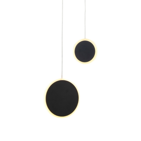 Lampadario led 12w 3000k per comodino camera da letto moderna fp