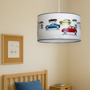 Lampadario per camera da letto bambino macchine da corsa
