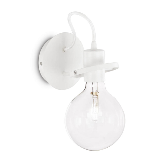 Applique da bagno radio ap1 ideal lux bianca
