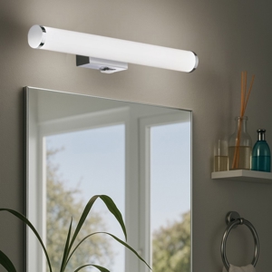 Applique da bagno moderno led 4w 3000k cromo