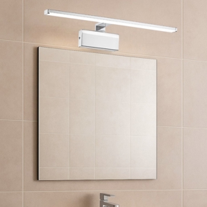Applique per bagno cromo led 12,5w 3000k alma ap d51 ideal lux