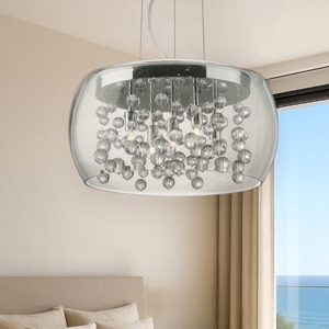 Audi80 sp5 lampadario stanza da letto sfere in vetro ideal lux