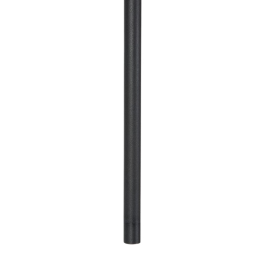 Lampada a sospensione pendente led 5w 3000k cilindro nero