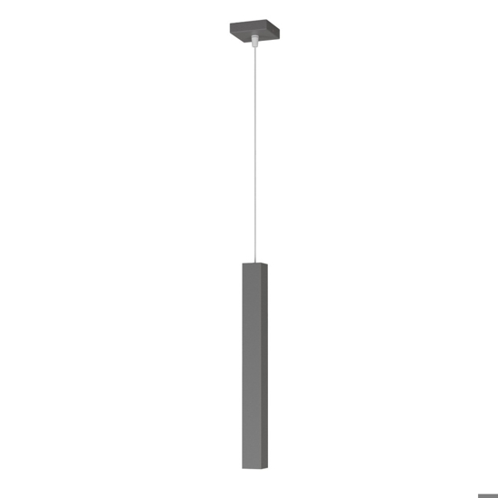 Lampada a sospensione pendente per isola antracite top light
