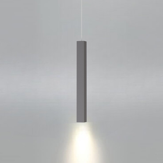Lampada a sospensione pendente per isola antracite top light