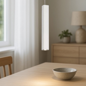 Visualizza i dettagli per Lampada a sospensione bianca per isola led 6w 2700k fp Lampada a sospensione bianca per isola led 6w 2700k fp