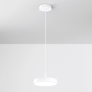 Isyluce lampada a sospensione urban bianca led 18w 3000k 4000k dimmerabile