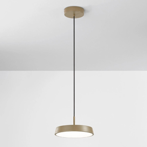 Isyluce lampada a sospensione urban sabbia moderna led 18w dimmerabile