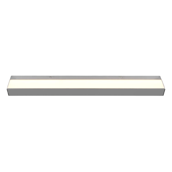 Applique da bagno bianca rettangolare led 8w 3000k