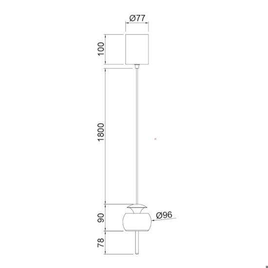 Lampada led 12w 3000k a sospensione bianca design 