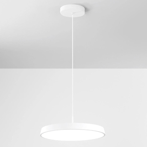 Isyluce lampadario bianco da cucina led 39w 3000k 4000k dimmerabile