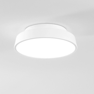 Isyluce plafoniera moderna rotonda bianca led 18w 3000k 4000k