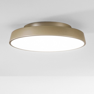 Isyluce plafoniera urban sabbia rotonda led 42w 3000k 4000k dimmerabile