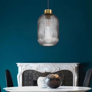 Ideal lux lampada a sospensione mint-3 sp1 vetro fume