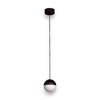 Lampadario da bagno a sospensione sfera led 5w 3000k nera