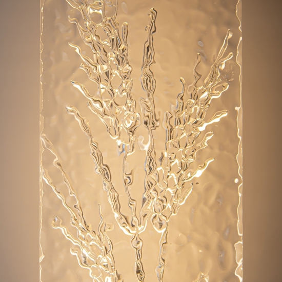 Applique da parete moderno led 3000k maytoni ornate cromo