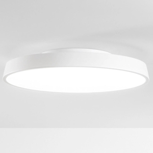 Isyluce plafoniera led 39w 3000k 4000k dimmerabile bianca rotonda