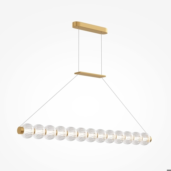 Maytoni amulet lampadario per soggiorno led 22w 3000k moderno