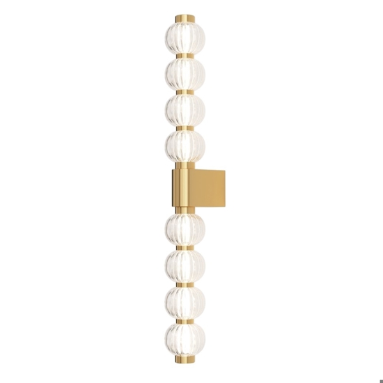 Maytoni amulet applique da parete led 19w 3000k design moderno