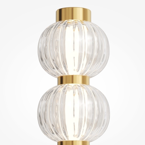 Maytoni amulet applique da parete led 19w 3000k design moderno