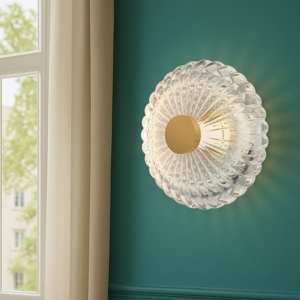 Maytoni amulet applique da parete led 3w 3000k in vetro