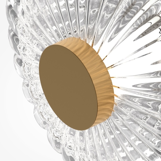 Maytoni amulet applique da parete led 3w 3000k in vetro