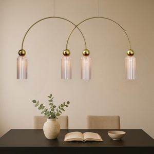 Visualizza i dettagli per Maytoni antic lampadario da cucina 4 luci paralumi in vetro Maytoni antic lampadario da cucina 4 luci paralumi in vetro
