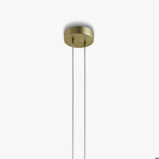 Maytoni antic lampadario da cucina 4 luci paralumi in vetro