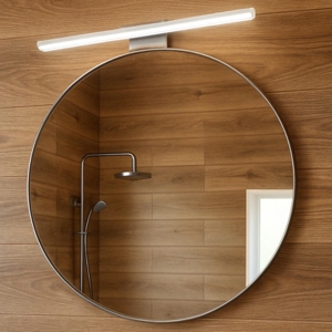 Applique per specchio bagno 84cm led 20w perenz bold cromo