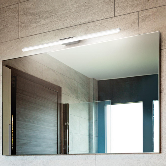 Applique per specchio bagno 84cm led 20w perenz bold cromo