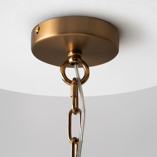 Maytoni aster lampadario moderno per salotto in vetro decorato