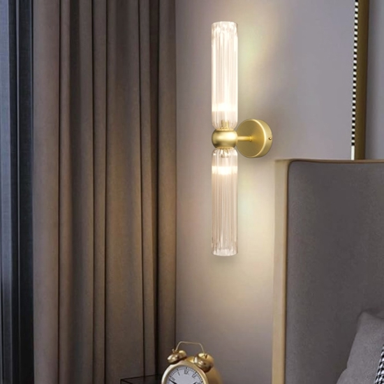 Maytoni antic applique da parete colore oro per camera da letto