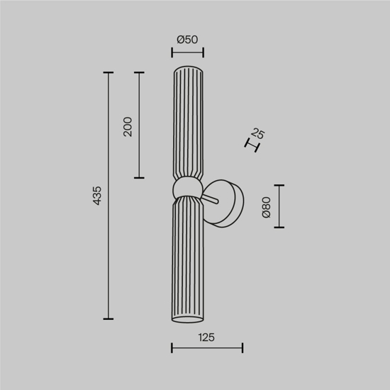 Maytoni antic applique camera da letto 2 luci vetro bianco satinato