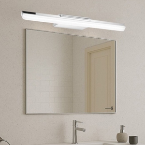 Ideal lux riflesso ap d42 applique da bagno led 10w 3000k cromo